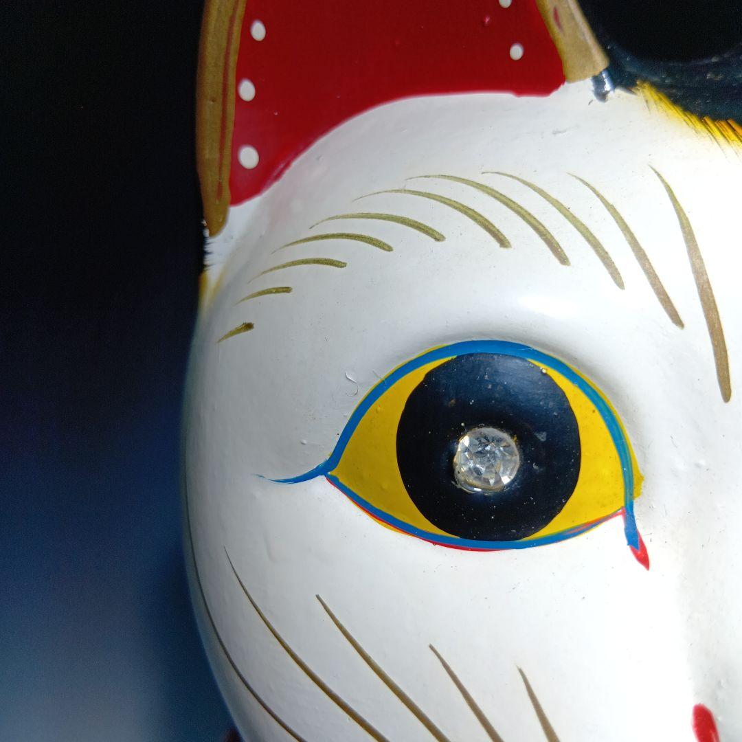 大きな招き猫置物 貯金箱 37.5センチ