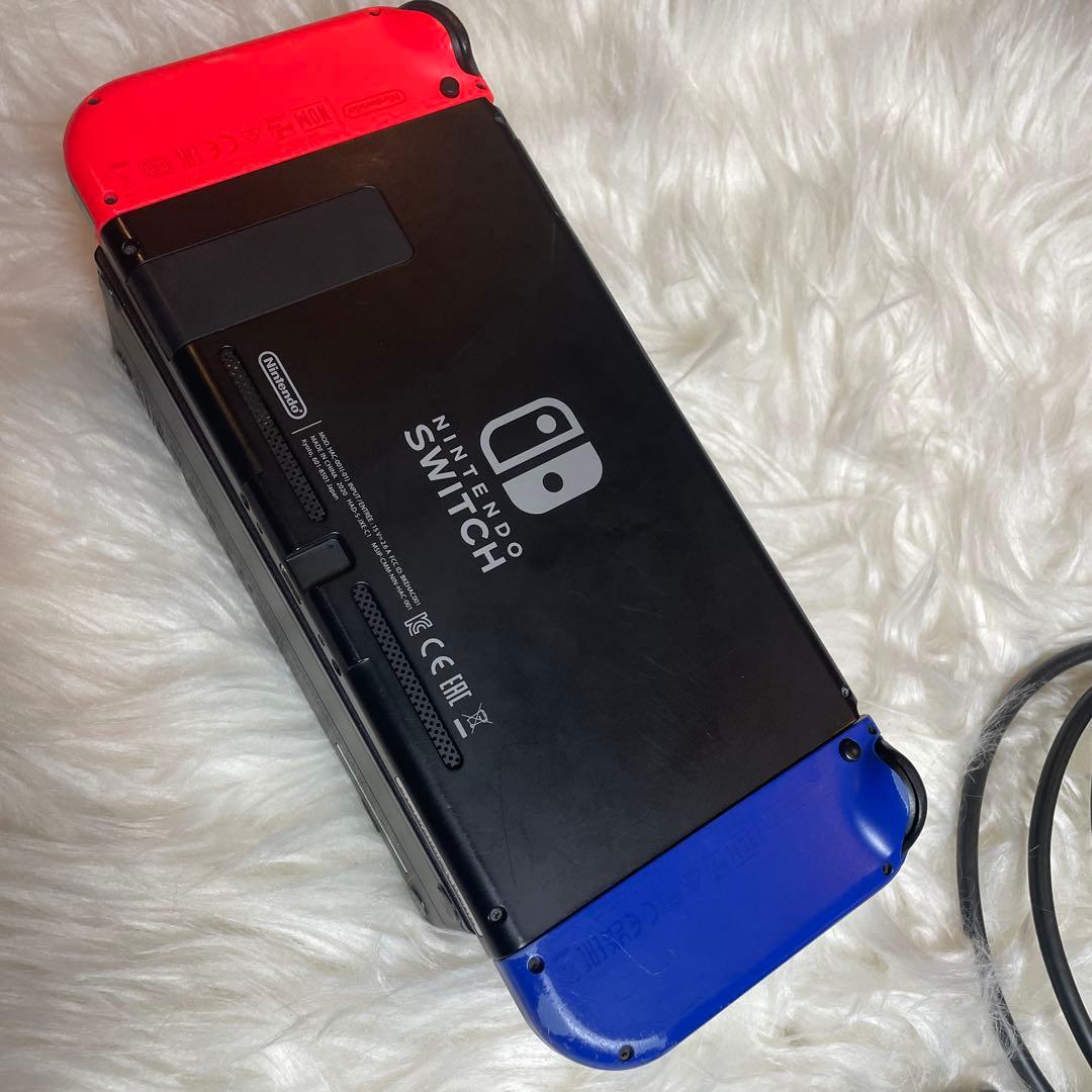 【動作品】Nintendo Switch 本体 青/赤　Joy-Con付き