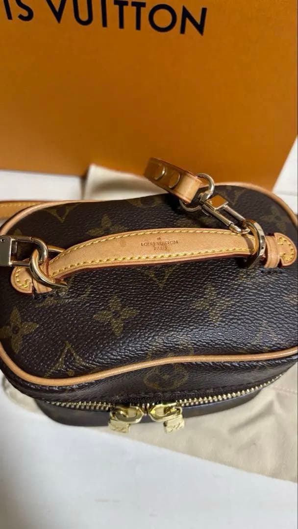 【ひまわり】ルイヴィトン LV ニースナノ ミニバッグ バニティ