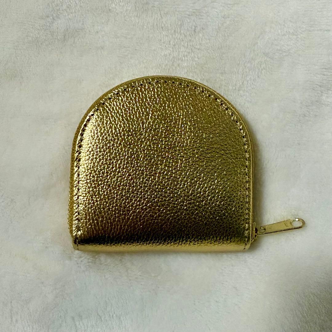 皇居 財布 ゴールド 半円形 ケース 限定品