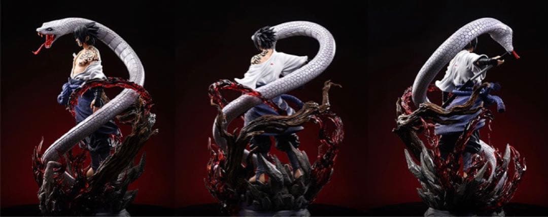 サスケ 原色蛇 ナルト NARUTO フィギュア ガレージキット - メルカリ