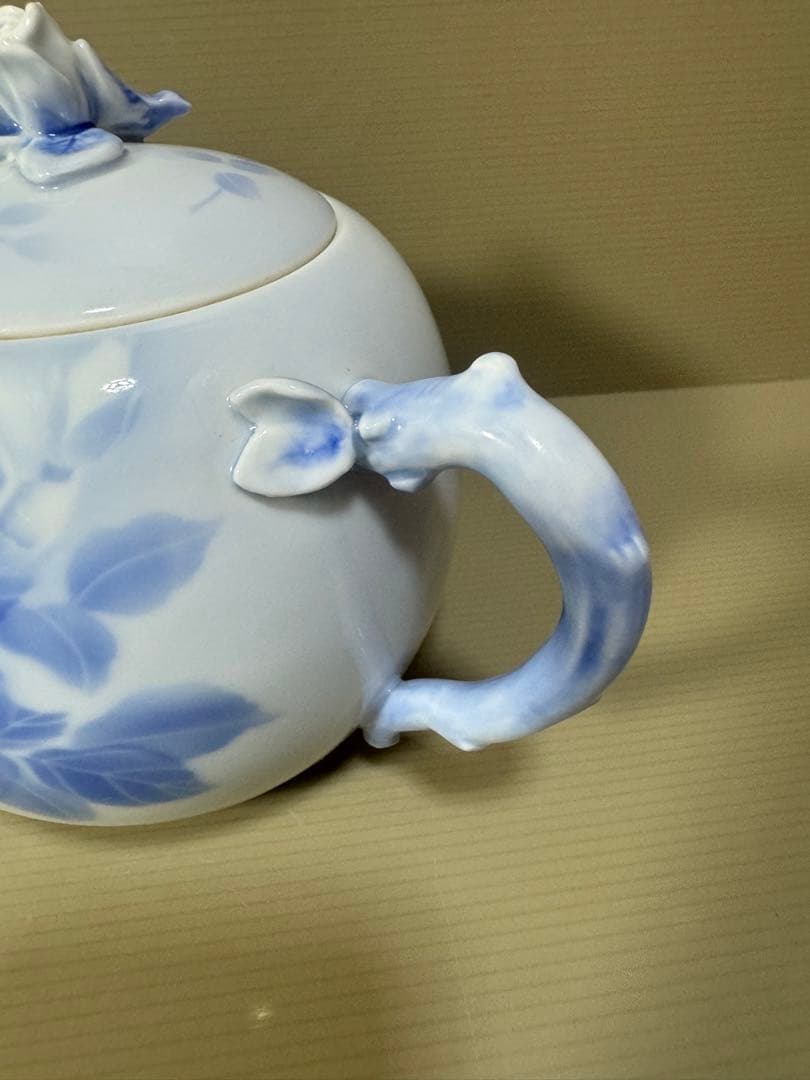 2289 希少　深川製磁　ティーポット1客　シュガーポット1客