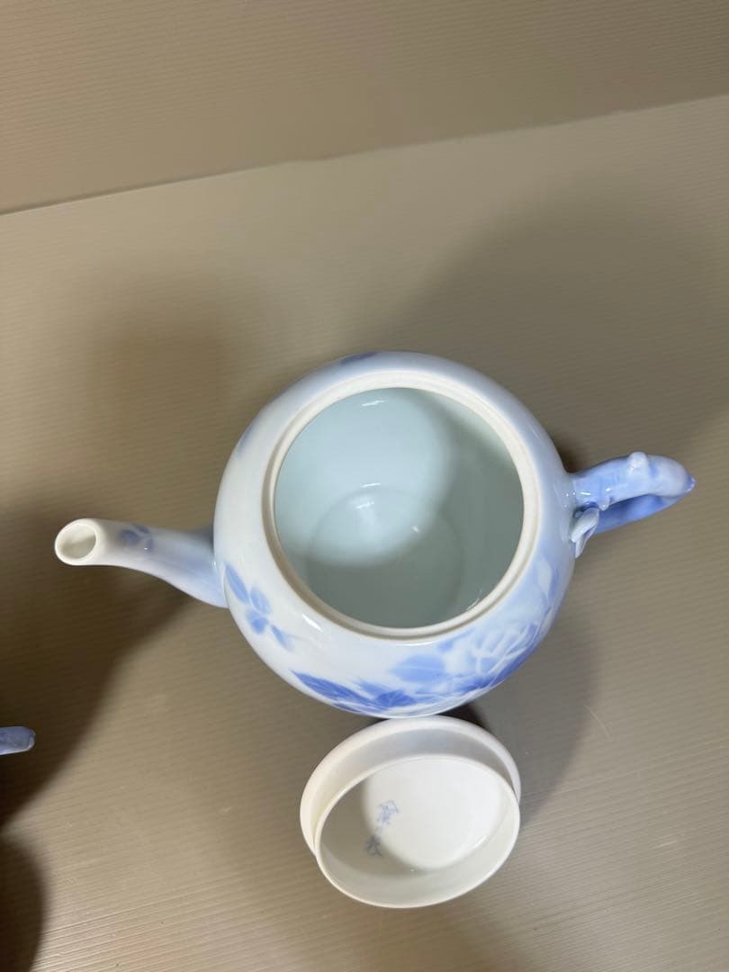 2289 希少 深川製磁 ティーポット1客 シュガーポット1客