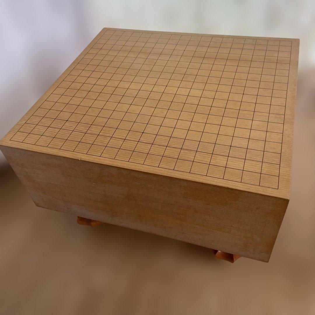 碁盤と碁石 ￼ 455×425×305mm 足￼付き