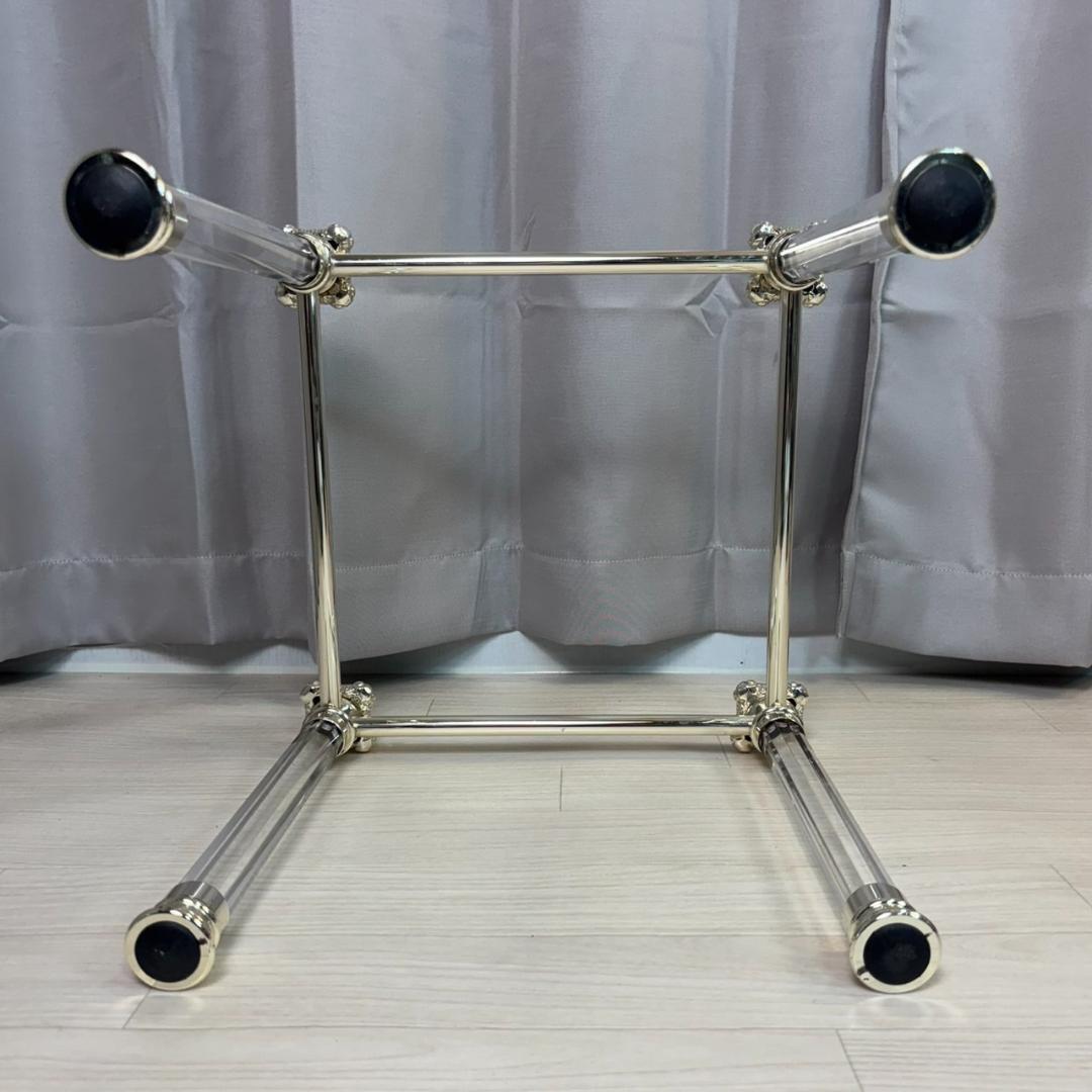 サァラ麻布 オルセニゴ サイドテーブル ナイトテーブル ガラス Nサァラ