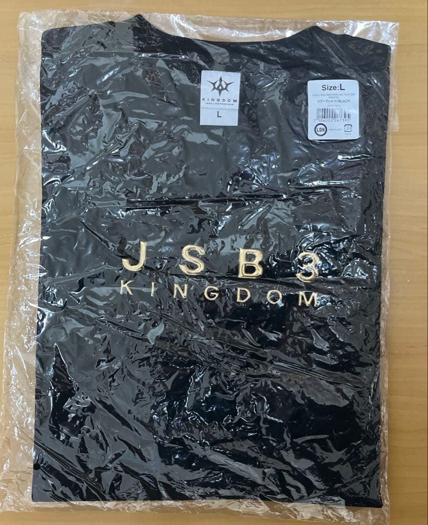 新品未開封】JSB3 KINGDOM Tシャツ ブラック サイズL 三代目 - メルカリ