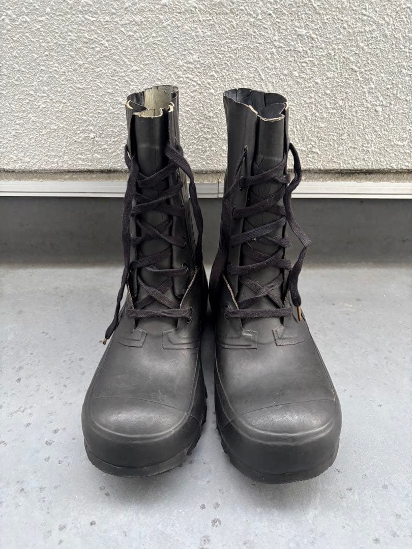 アメリカ軍 実物 ミッキーマウスブーツ デッドストック バニーブーツ 6W 貴重 アメリカ軍 実物 ミッキーマウスブーツ デッドストック バニーブーツ