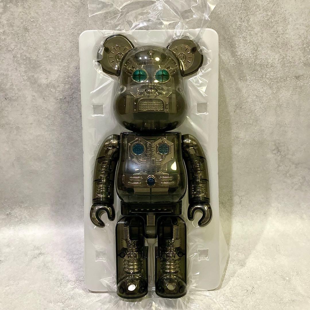 新品正規品 BE@RBRICK HxS 400% CLEAR BLACK - メルカリ