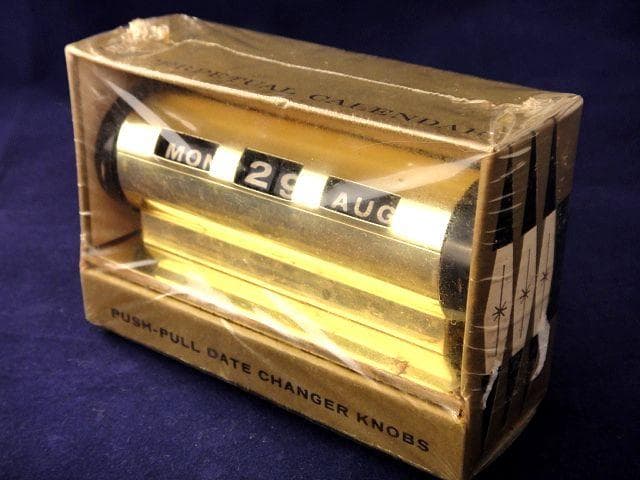 パークシャーマン 卓上 デスクカレンダー ビンテージ アメリカ雑貨