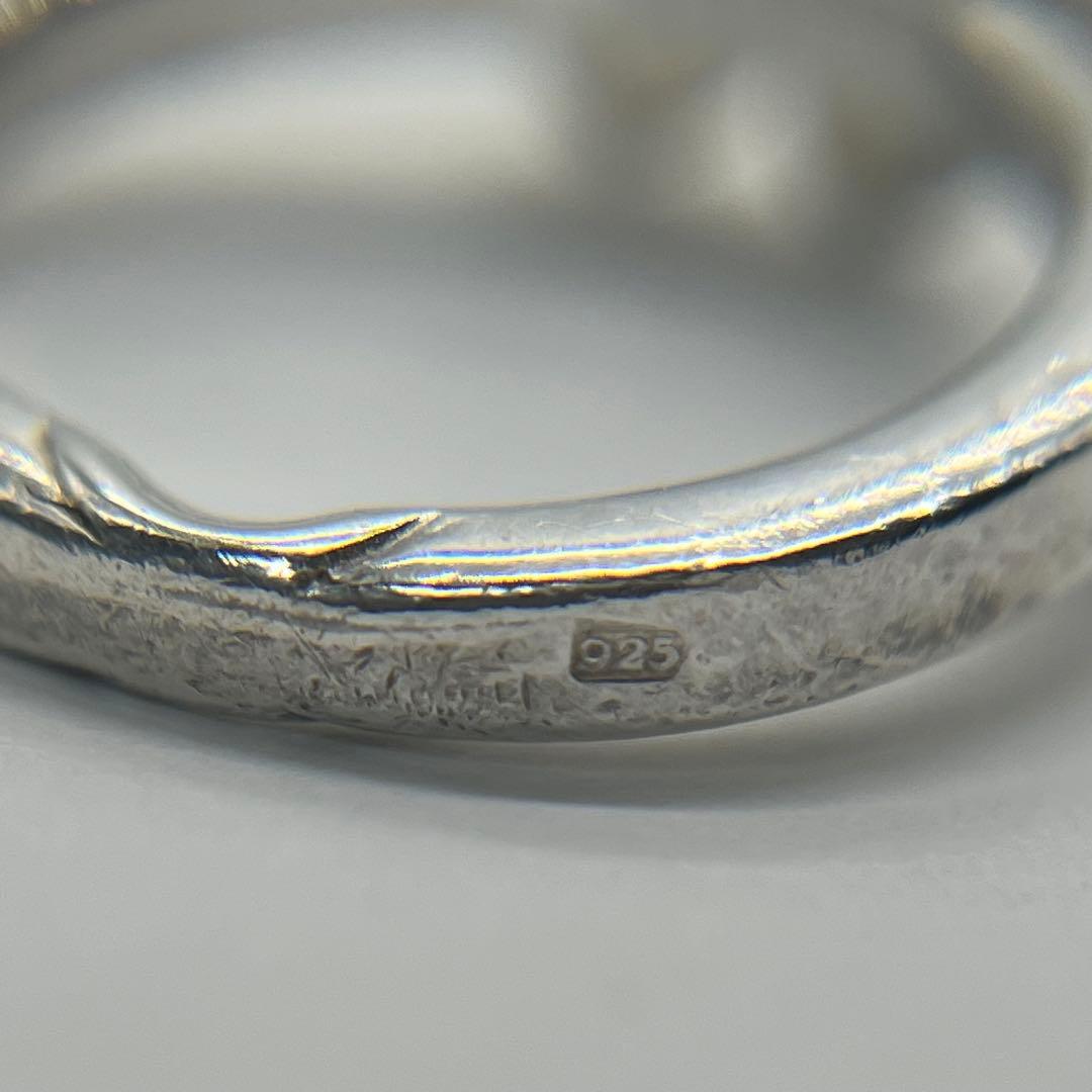 シャネル CHANEL クローバー リング 10号 SV925 ヴィンテージ