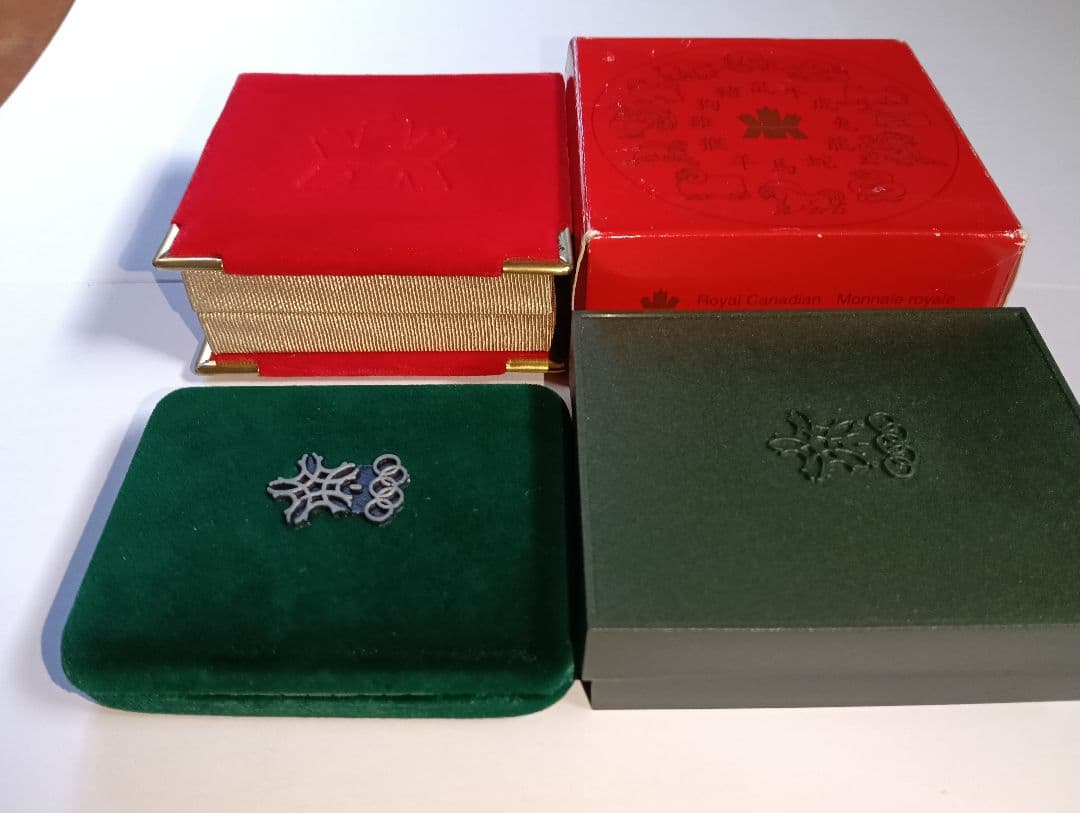 中国旧正月シリーズ『巳年』プルーフ銀貨＆カルガリー冬季オリンピック