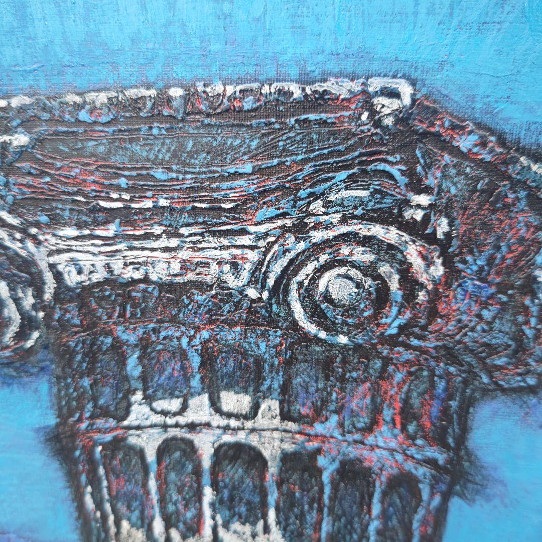 現代美術、木村二朗「デルフィ ギリシャ」8号油彩