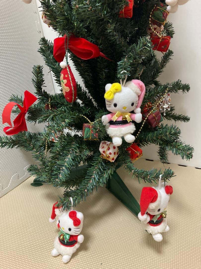 平成サンリオ ハローキティクリスマスツリー！激レアビンテージ、y2k