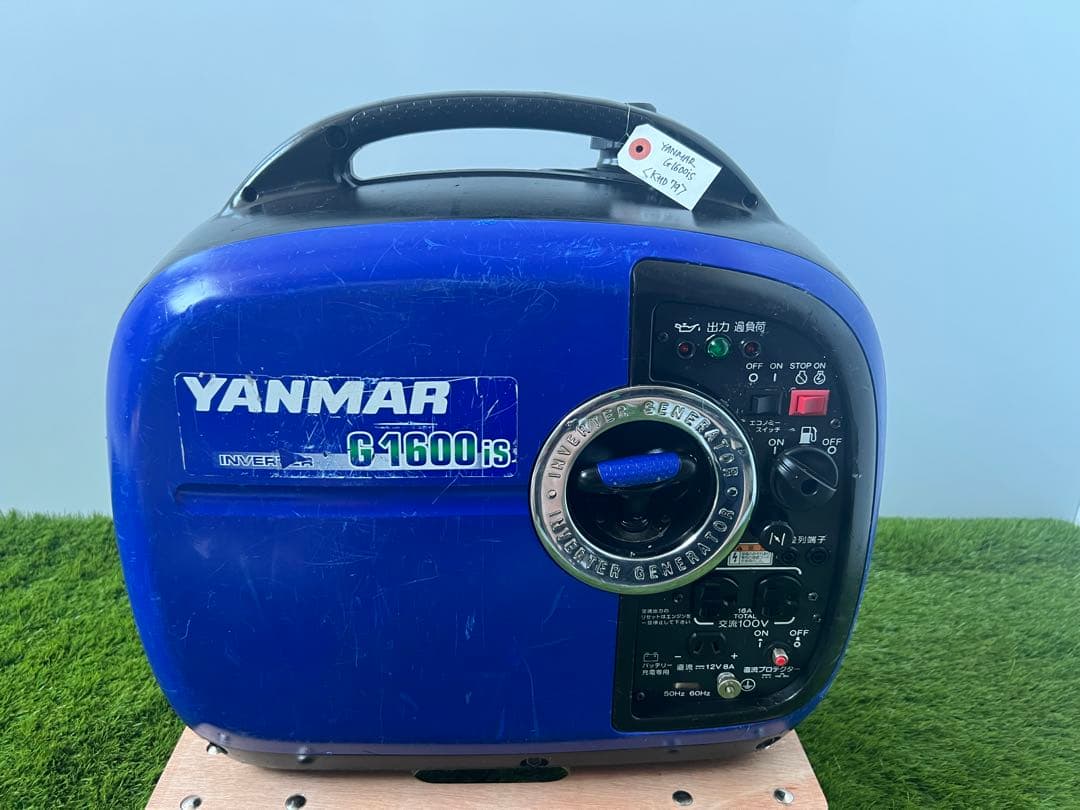 動作良好・保証付] YANMAR ヤンマー インバーター発電機 G1600iS