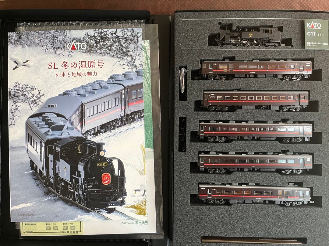 KATO カトー　C11 171 + 14系 SL冬の湿原号 6両セット
