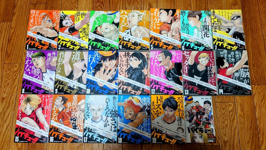 ハイキュー!! 1巻〜45巻 全巻セット+関連本14冊（劇場版特典33.5巻付