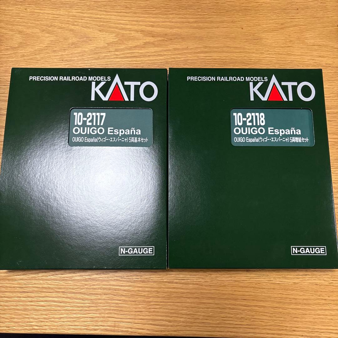 未使用品KATO10-2117.2118 OUIGO España 10両セット