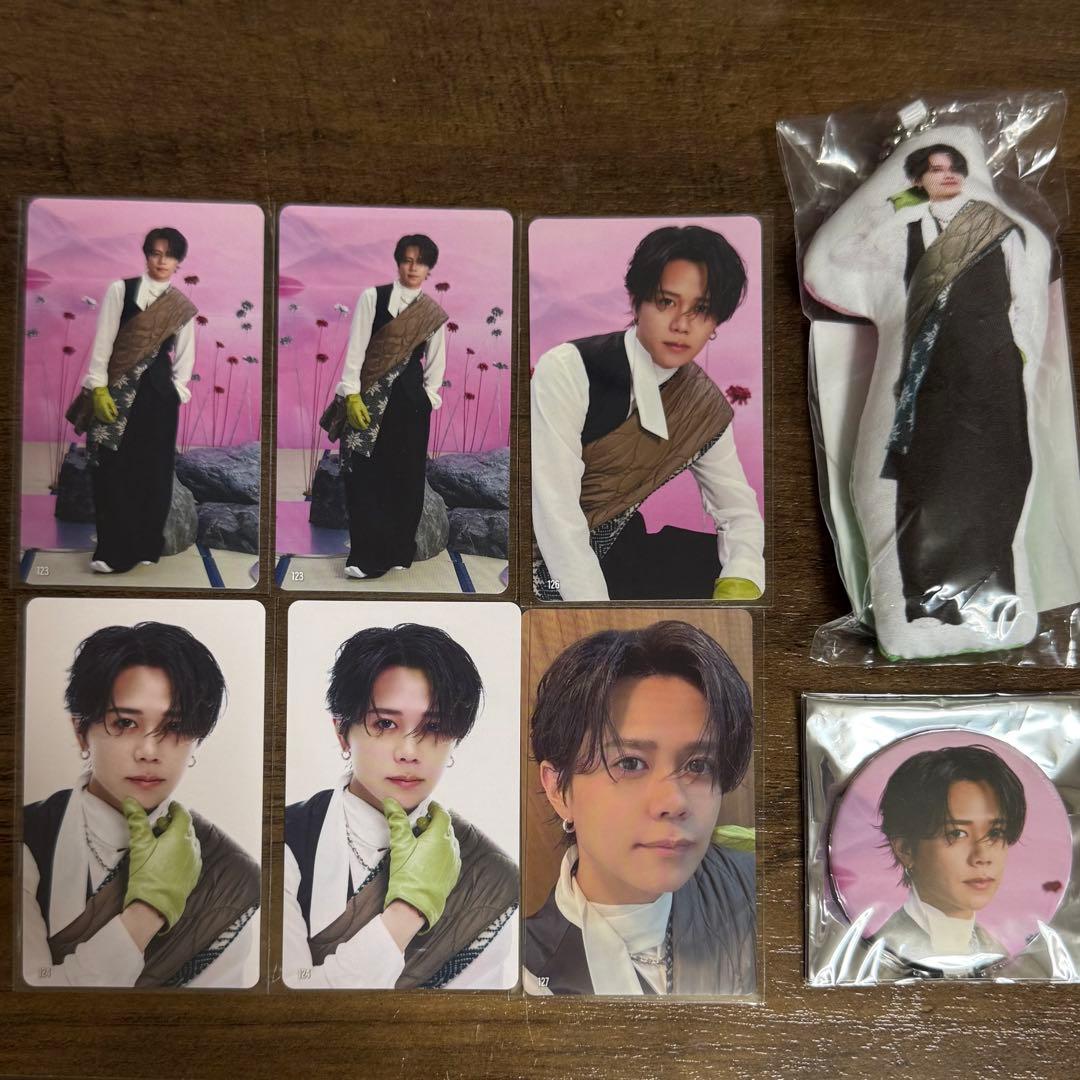 INI ポップアップ 藤牧京介 トレカ 缶バッジ クッションキーホルダー