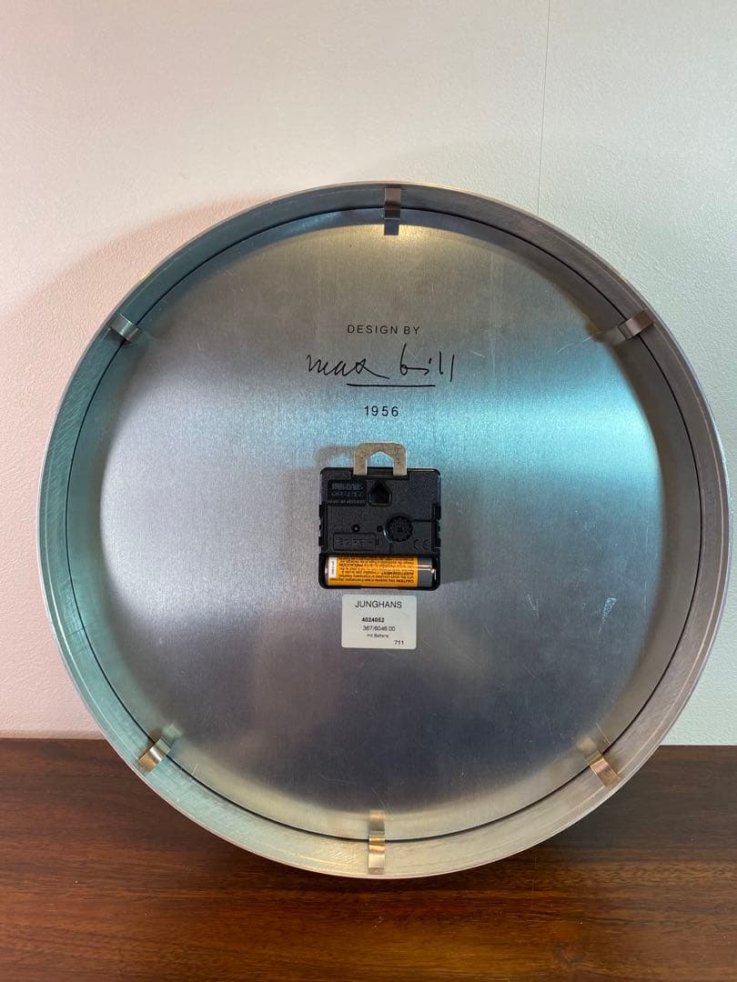 JUNGHANS ユンハンス Max bill バウハウス ウォールクロック