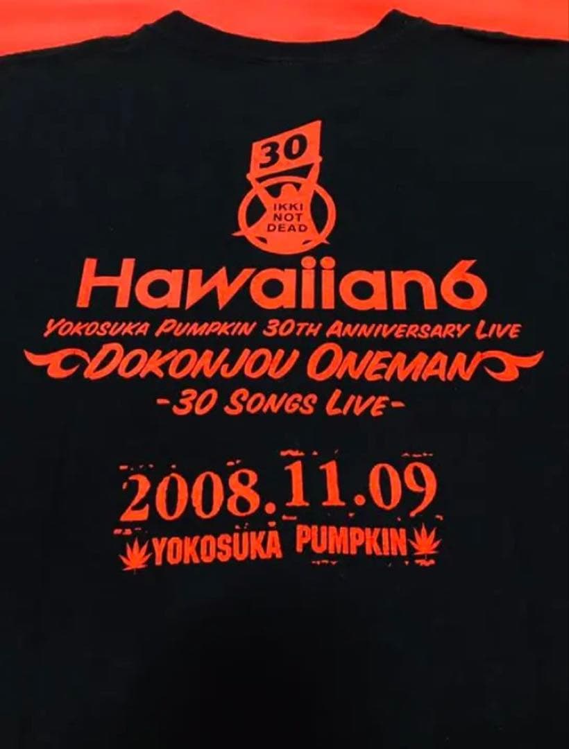 HAWAIIAN6『ド根性ワンマン』TシャツM 横山 健KEN YOKOYAMA