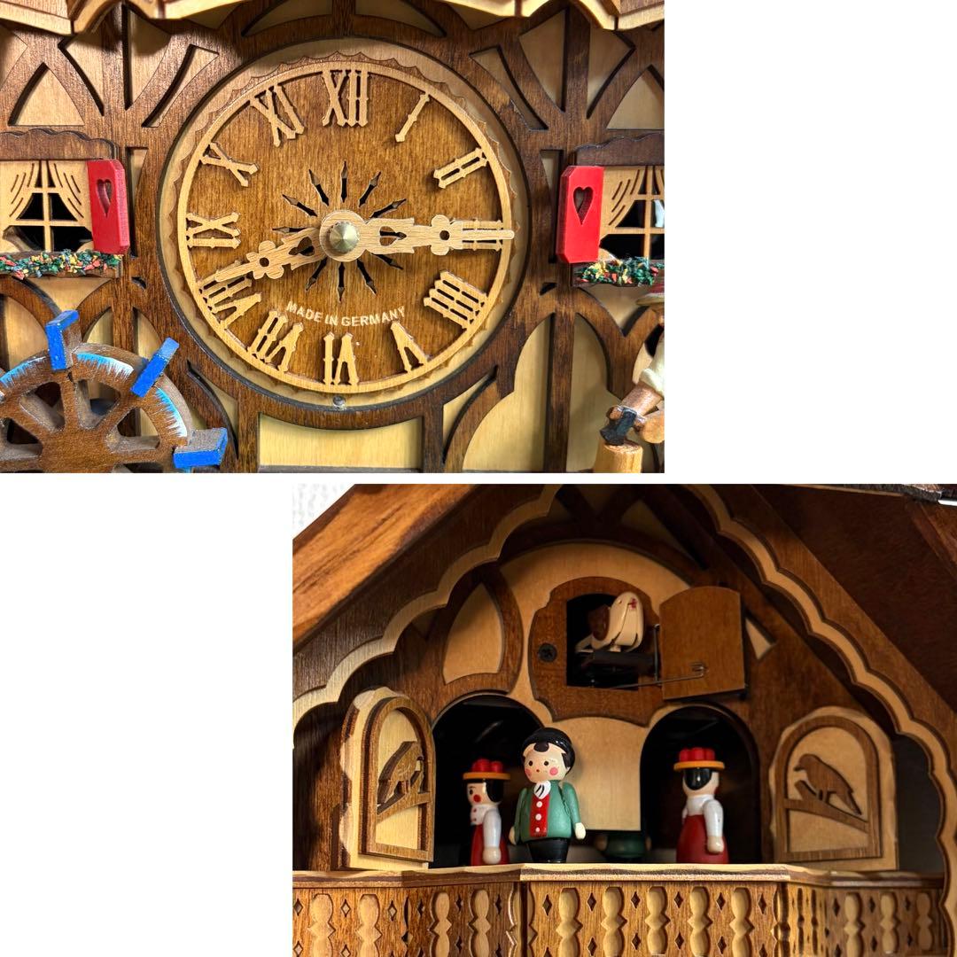 Engstler ドイツ製 からくり時計 鳩時計 基本動作OK ジャンク