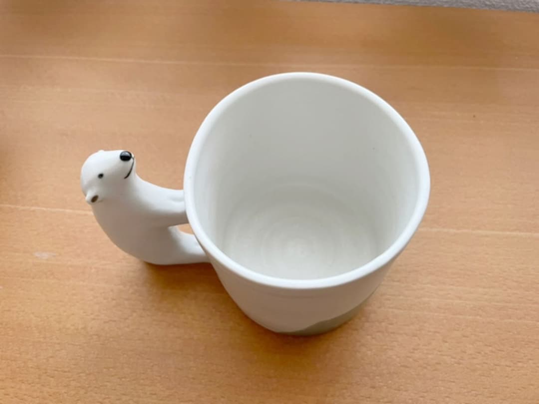 OZ.FACTORY 小堤晶子さんの作品 笠間焼 マグカップ、小鉢、ブローチ