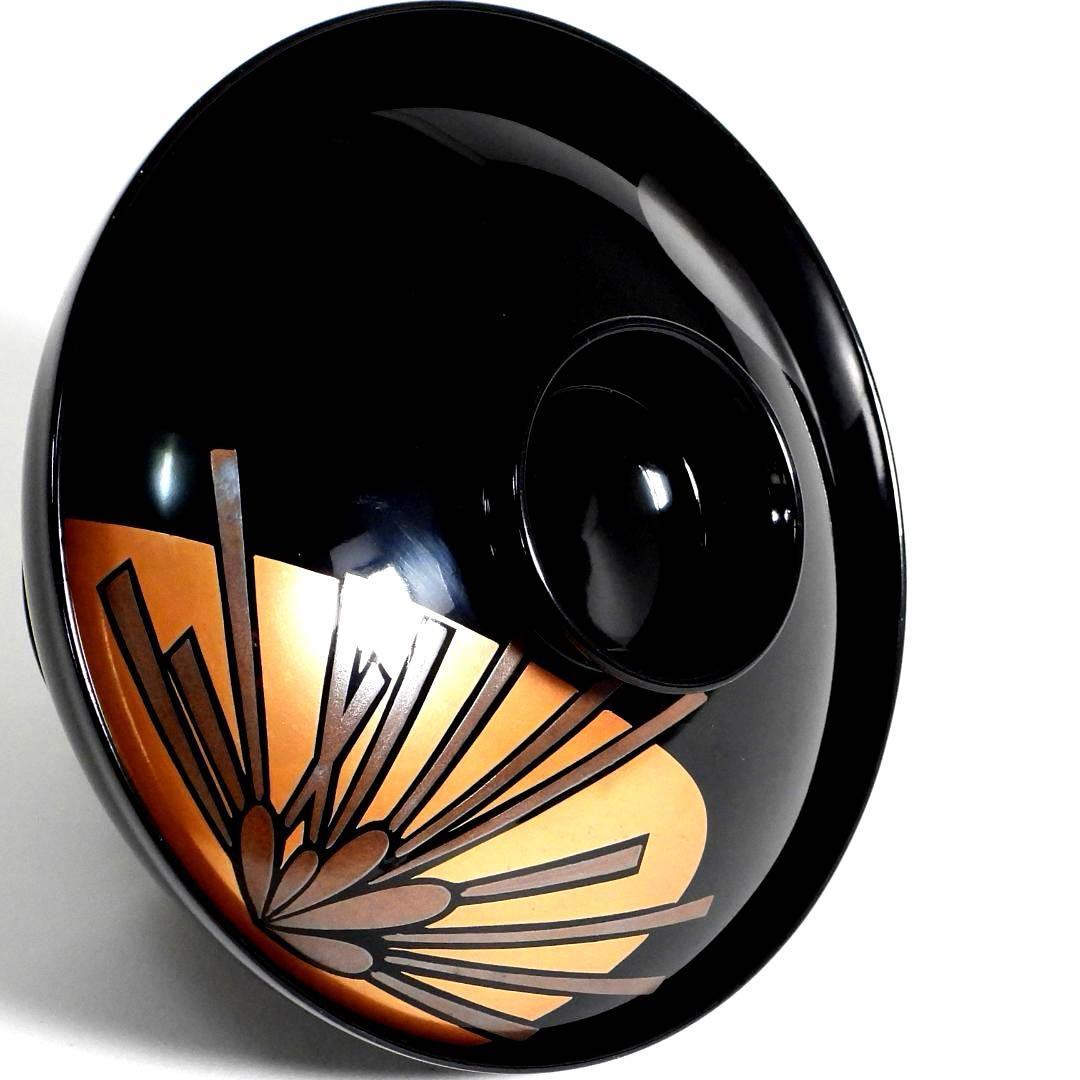 輪島塗　漆器　本金蒔絵花絵紋　木製　蓋付椀　お煮物椀　吸物椀　10客