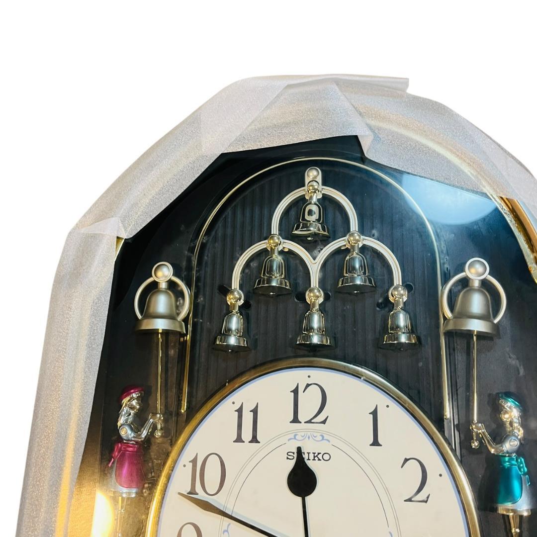 未使用保管品!!SEIKO(チャーミングベル)からくり掛時計【RE537N】