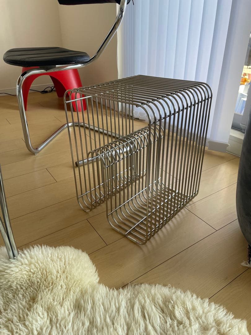 【定価5.6万】AYTM アイテムCurva スツールマガジンラック