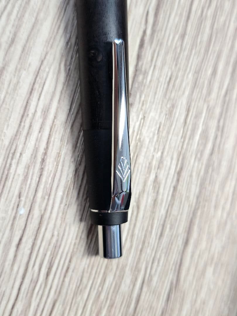 野原工芸新型シャーペングラナディラ シルバー金具シャープペンシル本体