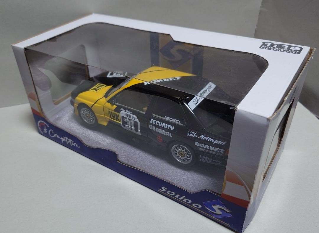 ソリッド SOLIDO E30 BMW M3 LUK DTM 1988 １/18