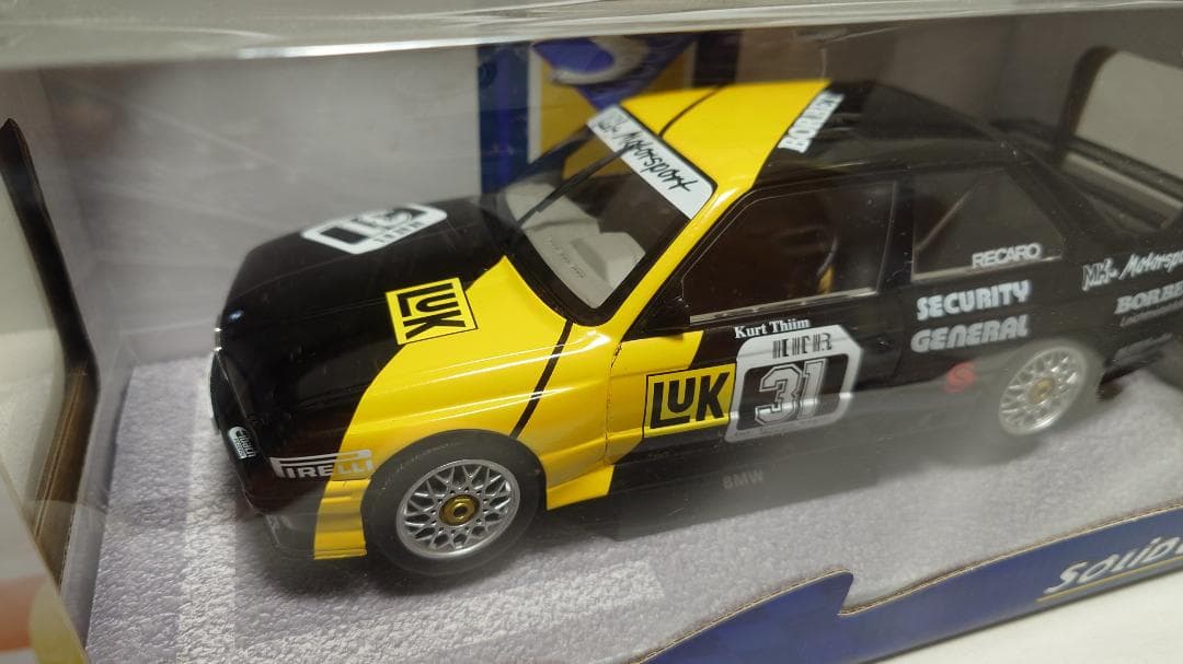 ソリッド SOLIDO E30 BMW M3 LUK DTM 1988 １/18
