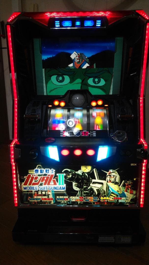 ☆美品☆ パチスロ「機動戦士ガンダムII～哀・戦士編～」 ☆パチスロ実機☆