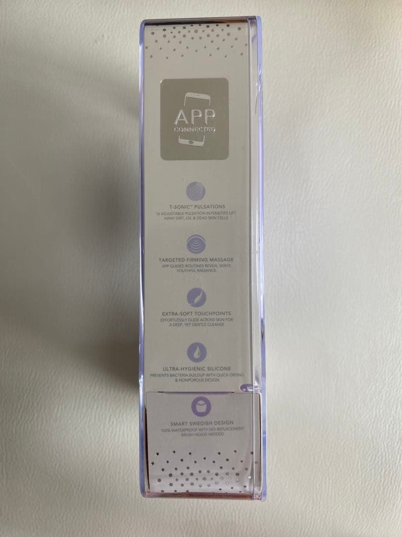 新品未使用FOREO LUNA 3 洗顔ブラシ パープル ケースに傷あり