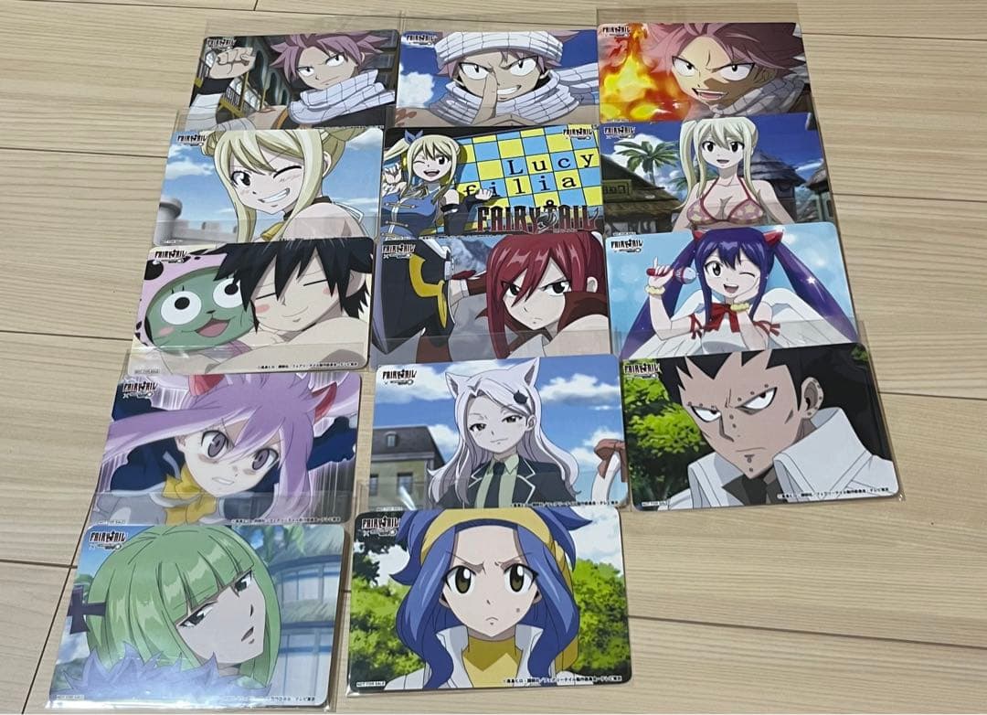 フェアリーテイル キャラウムカフェ ノベルティポストカードサイズ