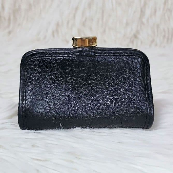 美品✨クリスチャン ディオール Dior ケース 小物入れ がま口 シボ革