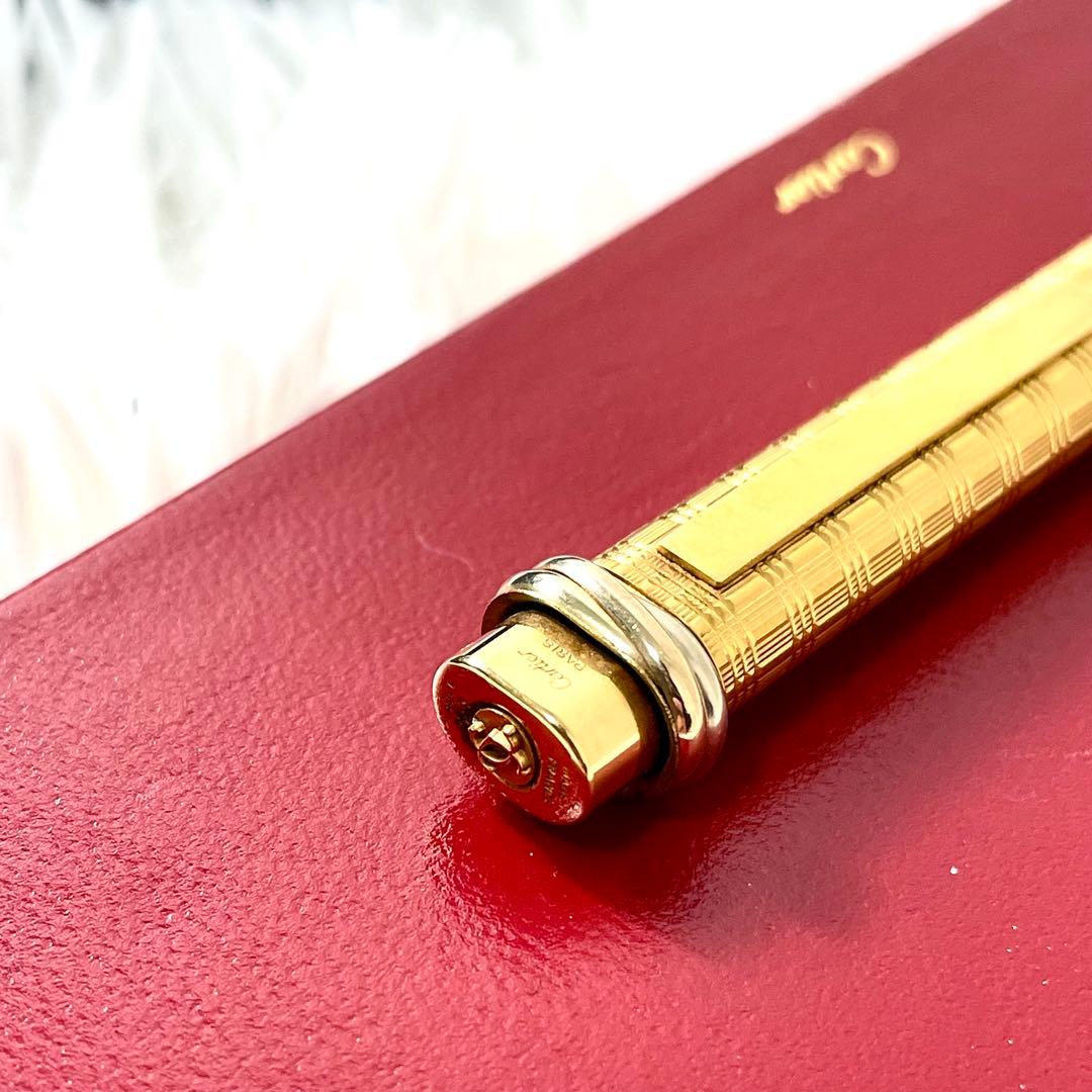 Cartier カルティエ ボールペン トリニティ　ゴールド　保証書付き