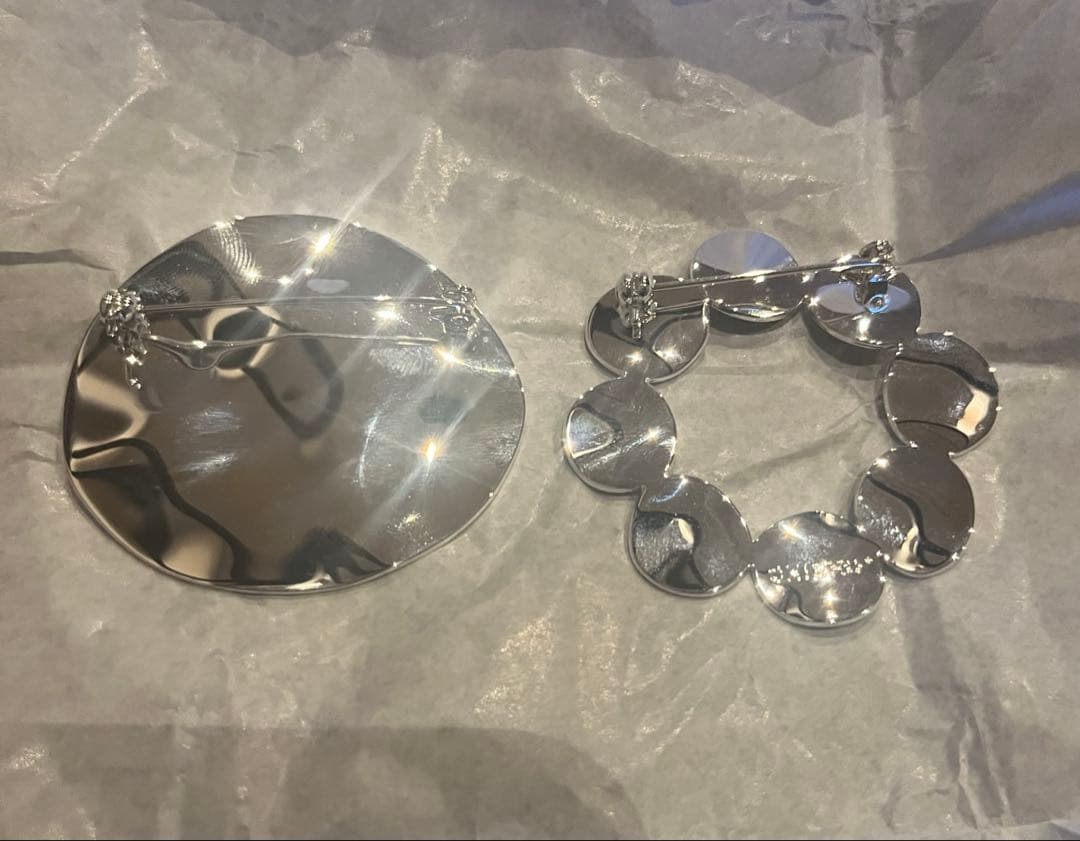 チエコプラス duo brooch ブローチ チエコプラス duo brooch ブローチ