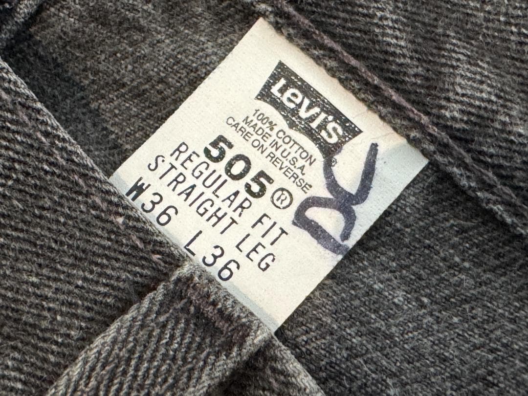 95年 リーバイス501 USA製 W36 L30 フェード リーバイス】米製550 W36