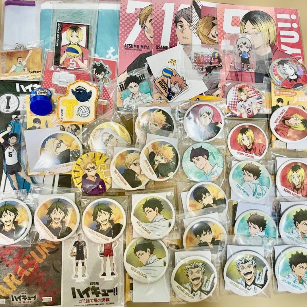 ハイキュー グッズ まとめ売り 缶バッジ アクリルスタンド - メルカリ