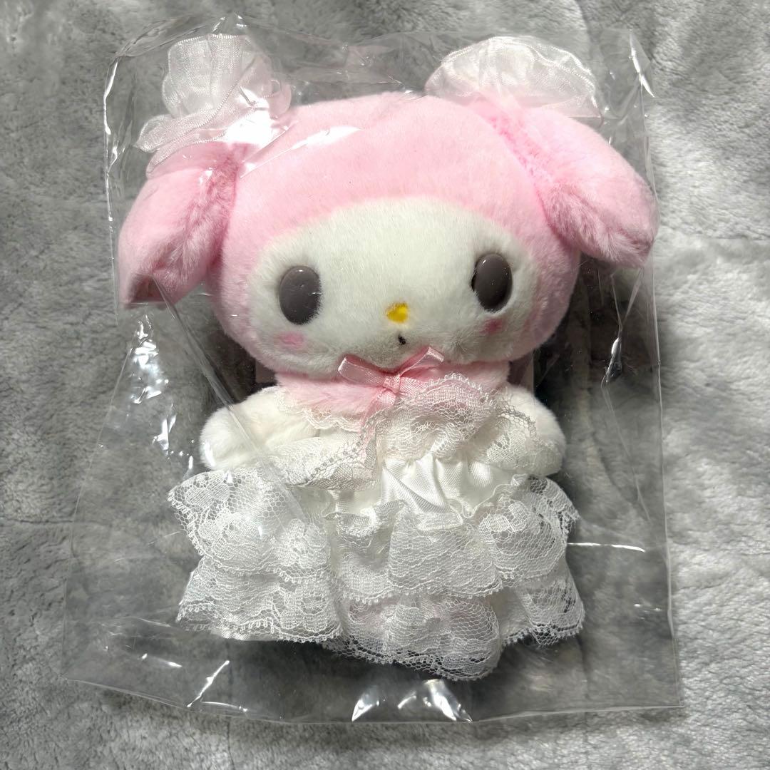 レディマイメロディ バースデー マイメロ ホワイト マスコットホルダー