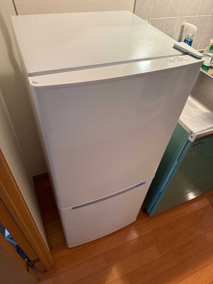 2ドア冷蔵庫 一人暮らし用 106L 右開き 2020年製