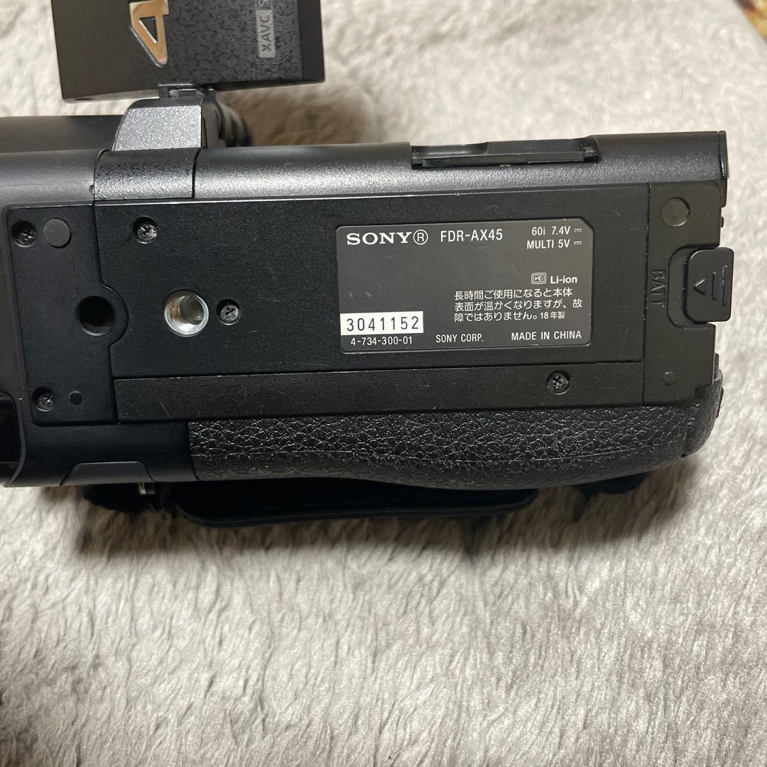 Sony FDR-AX45 4Kハンディカム 【ジャンク】【故障品現状渡し】