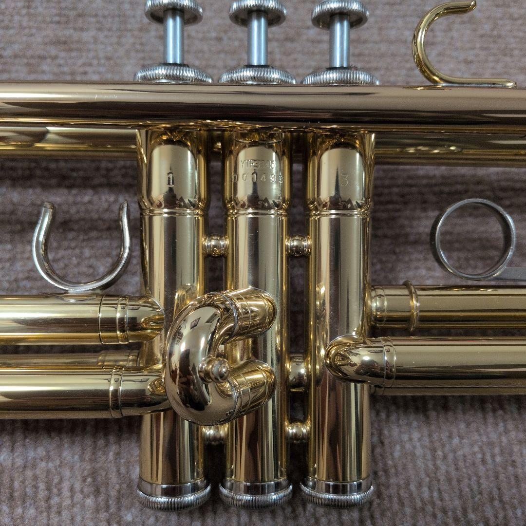 YAMAHA トランペット YTR-3335 ゴールド 日本製　保証書有