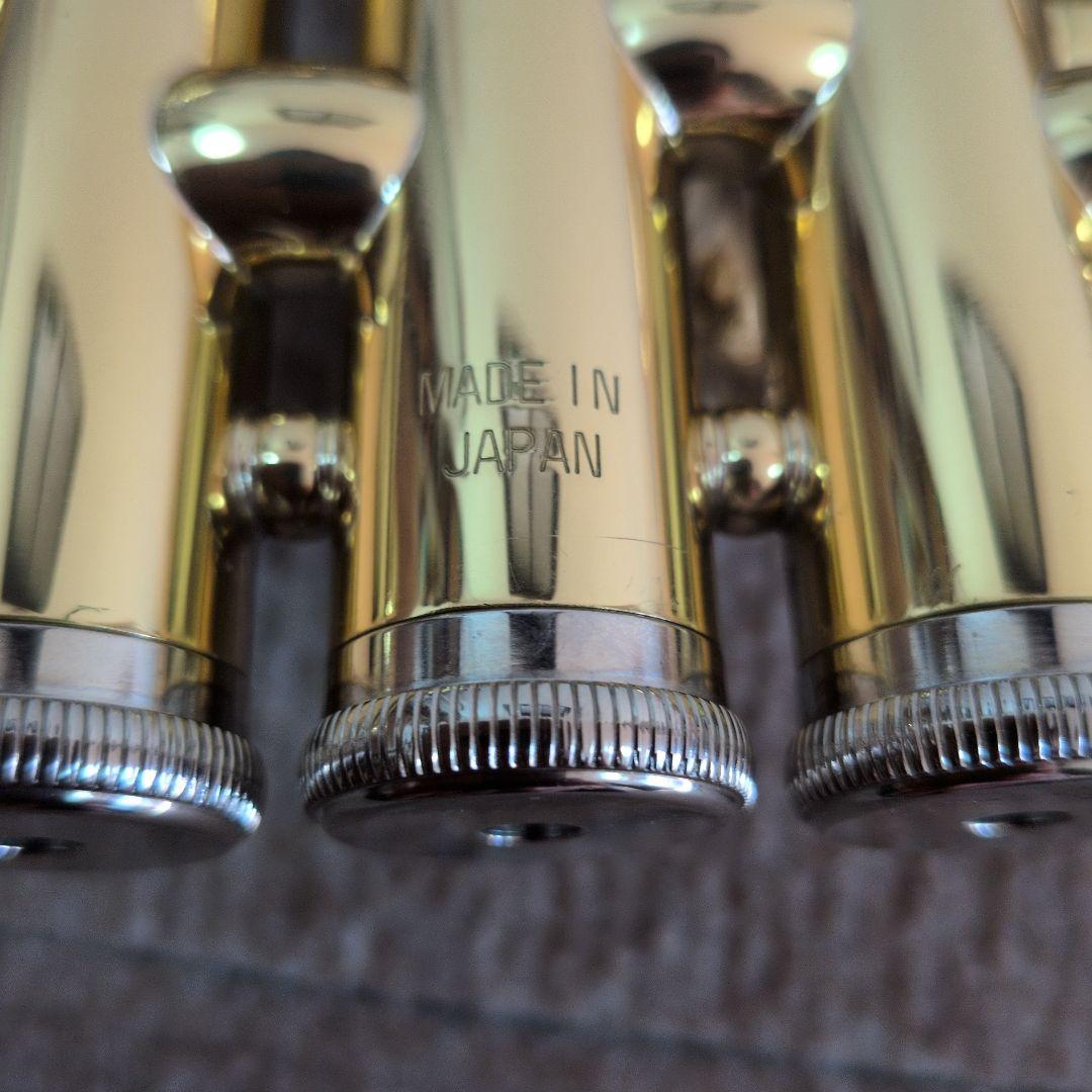 YAMAHA トランペット YTR-3335 ゴールド 日本製　保証書有
