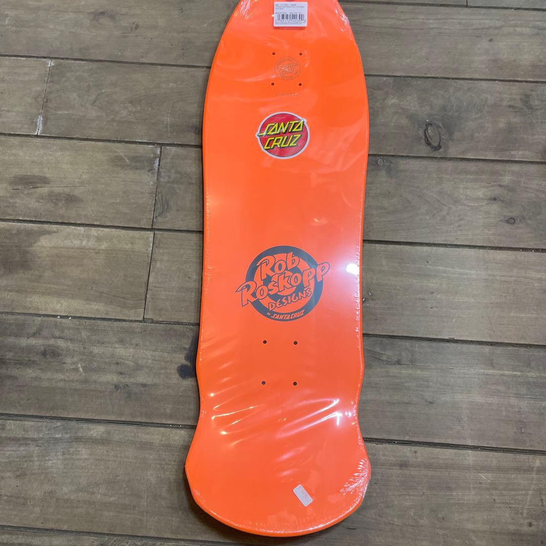 サンタクルーズ　Rob Roskopp スケートボードデッキ オレンジ