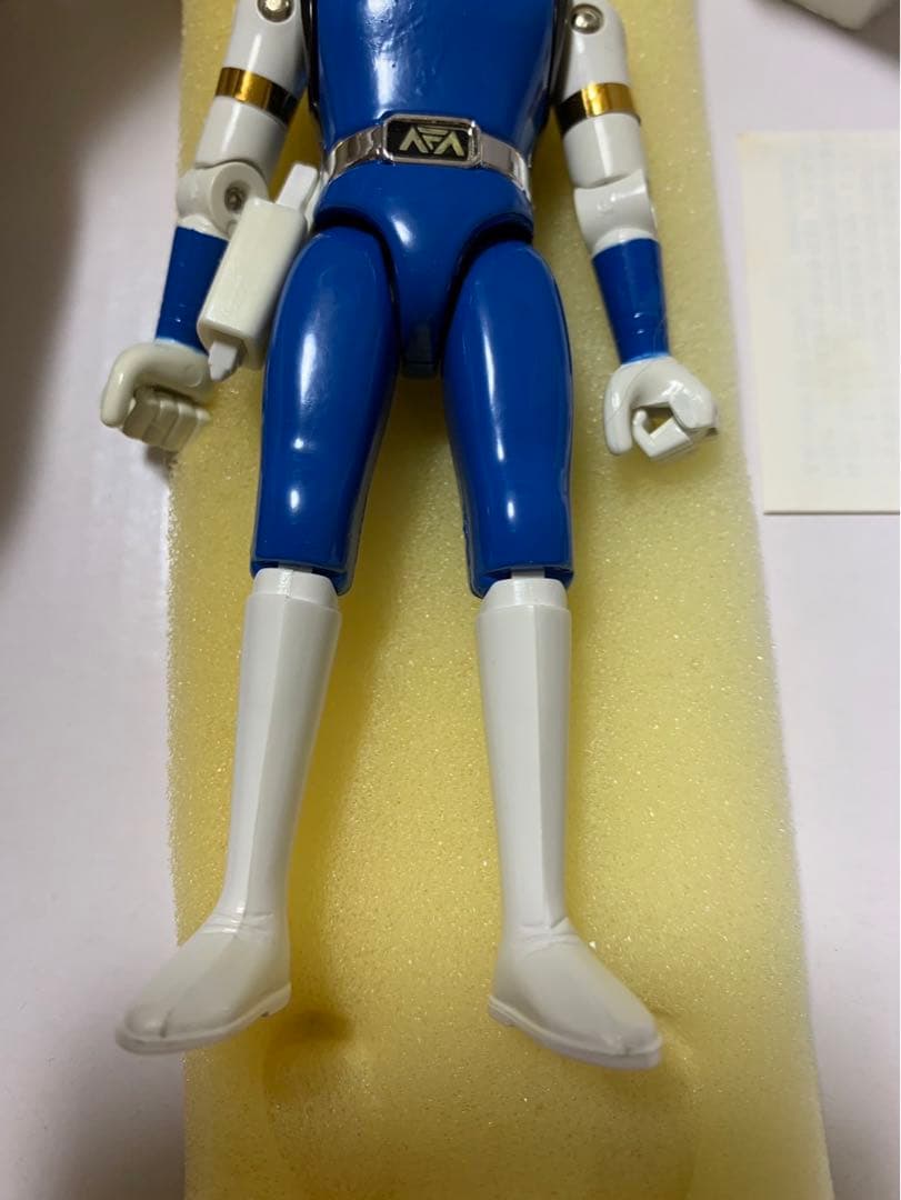 ⚠️デッドストック　超新星フラッシュマン　ブルーフラッシュ　超合金　バンダイ