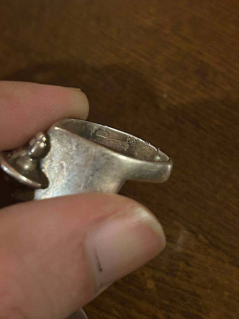 ⚠️ 変形難アリ ヴィヴィアン初期アーマーリング Lサイズ イタリア製　15号