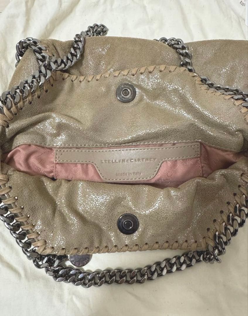 STELLA MCCARTNEY ファラベラ ミニトートバッグ グレージュ 美品