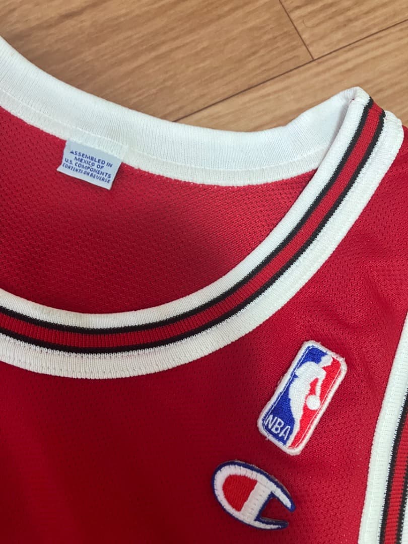 90sブルズbullsバスケ タンク ビンテージ 古着 ラップ シカゴブルズ